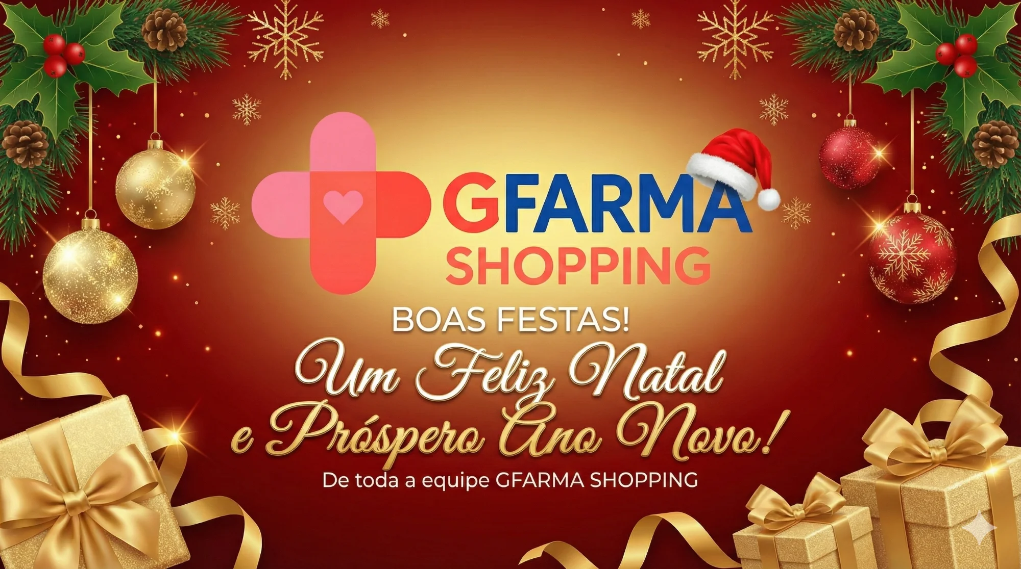 Feliz Natal - GFarma Shopping