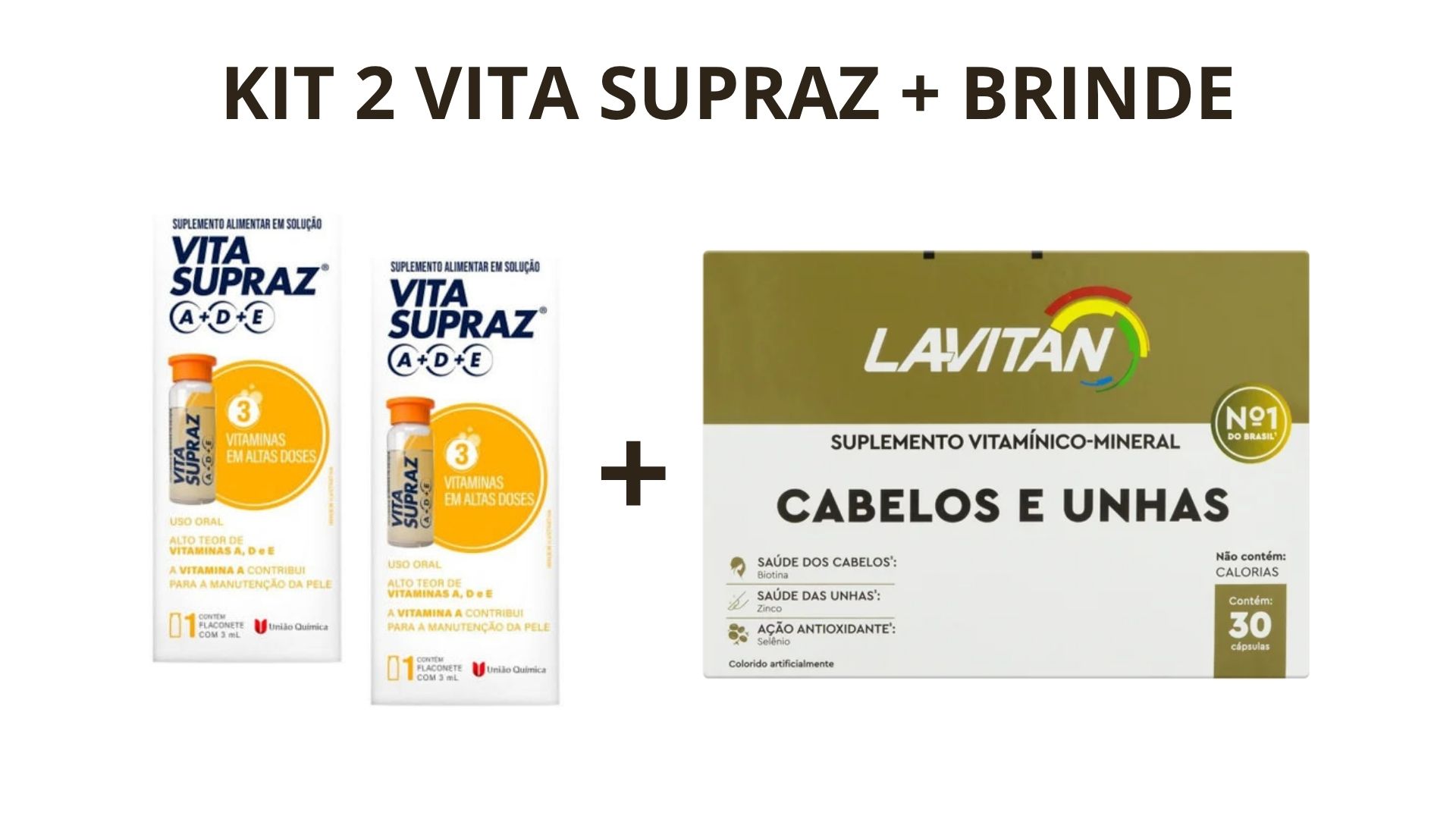 KIT 2 VITA SUPRAZ + BRINDE