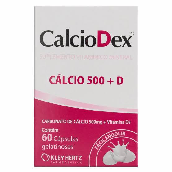 CALCIODEX D 500MG 60CAP GEL