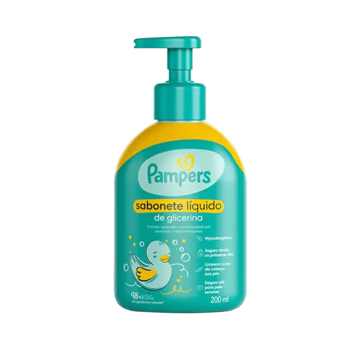 SAB LIQ PAMPERS GLIC 200ML
