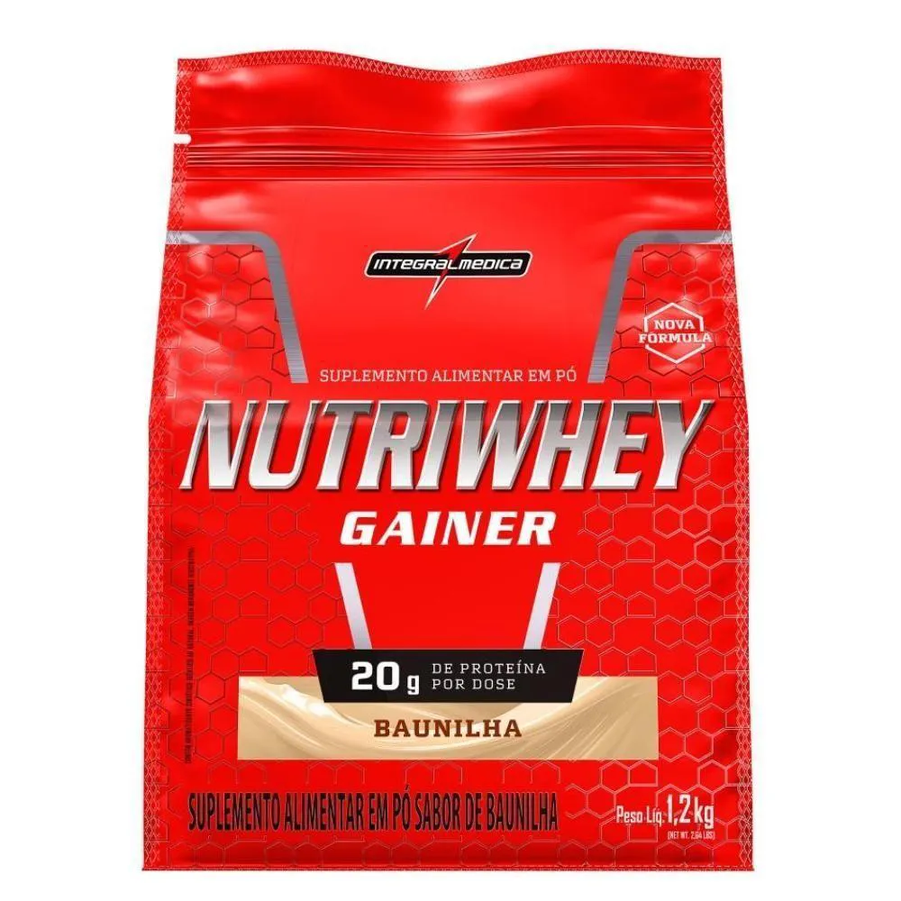 NUTRIWHEY GAINER BAUNILHA 1,2K
