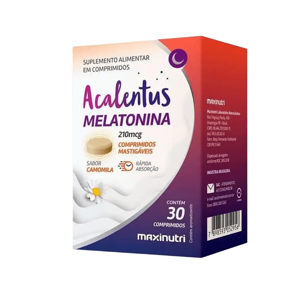 ACALENTUS MELATONINA 120CP