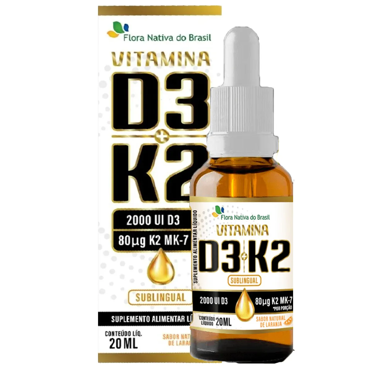 VITAMINA D3+K2 LAR GTS 20ML