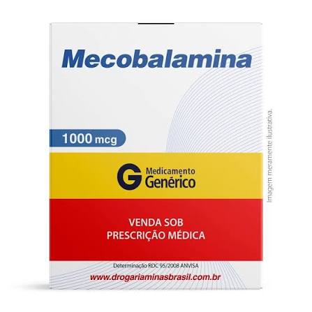 MECOBALAMINA 1000MCG 30CP SUBL