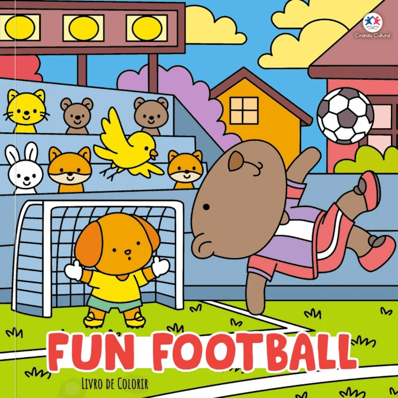 LIVRO FUN FOOTBALL COL 1UN