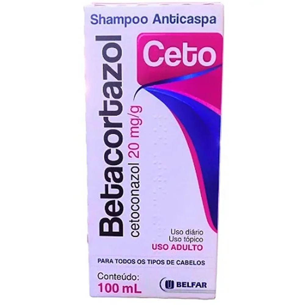 BETACORTAZOL CETO 20MG SH 100M
