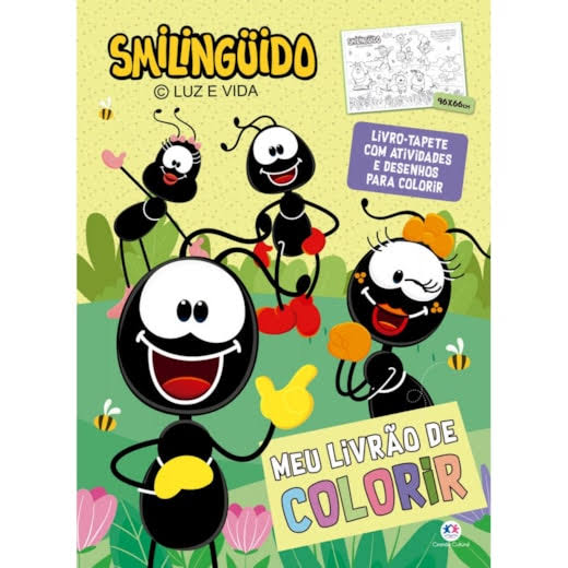 LIVRAO P/ COLORIR SMILINGUIDO