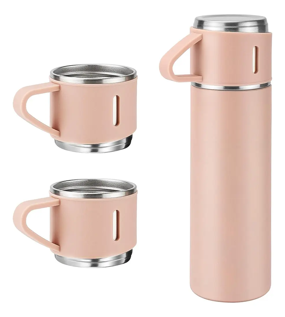 KIT GARRAFA E 2 XICARAS TERMIC