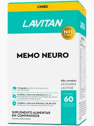 LAVITAN MEMO NEURO 60CP REV
