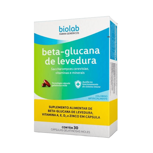 BETA GLUCANA DE LEVEDURA 30CAP