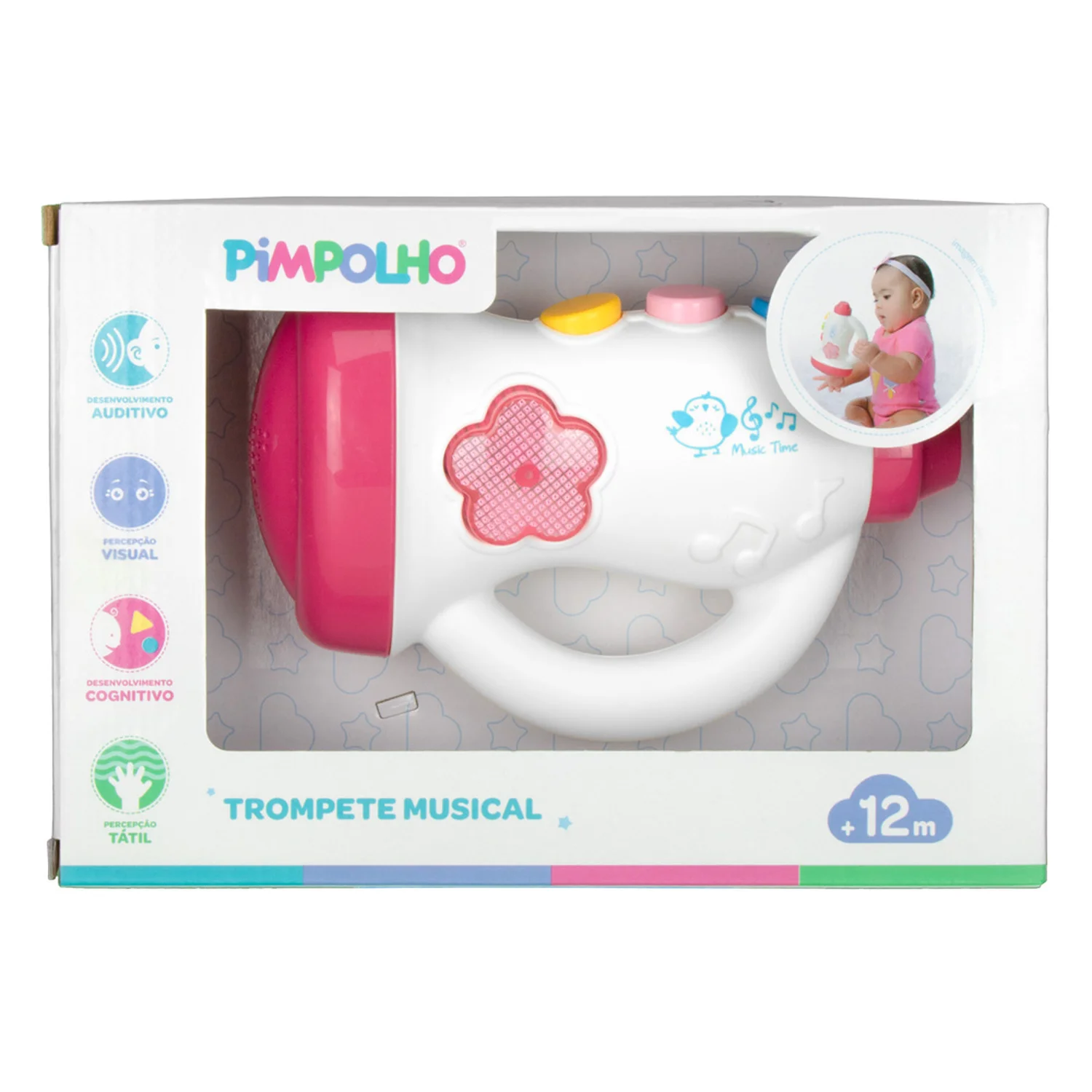 TROMPETE MUSICAL PARA BEBE UNI