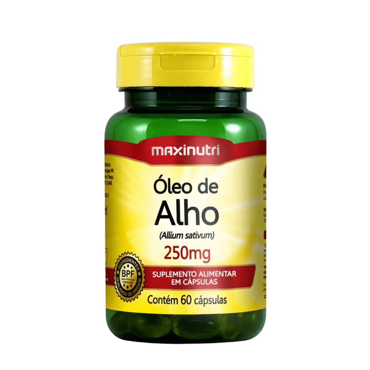 OLEO DE ALHO 250MG 60CAP
