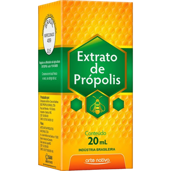 EXTRATO DE PROPOLIS LIQ 20ML