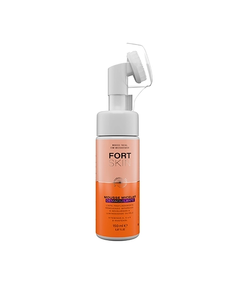 Mousse Micelar Demaquilante Fort Skin 150 ml