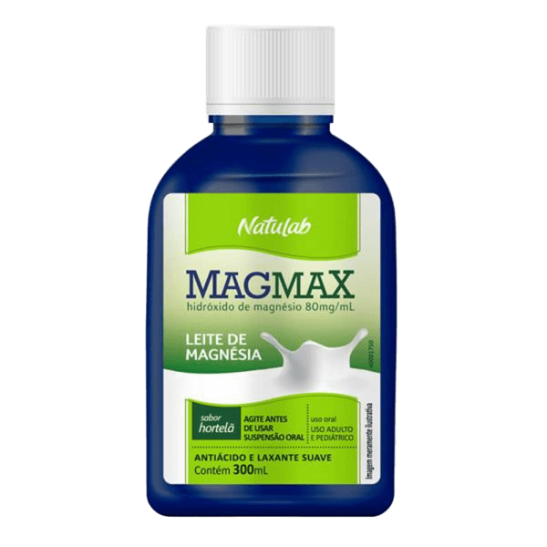 LEITE DE MAG MAGMAX HOR 300ML
