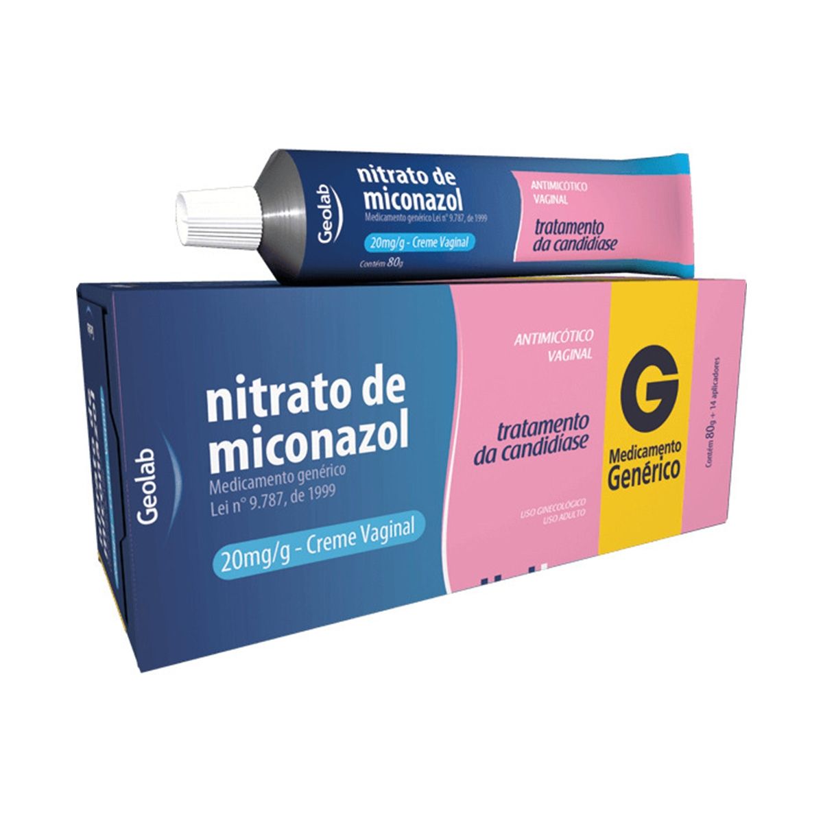 MICONAZOL CR VAG 14APL 80G