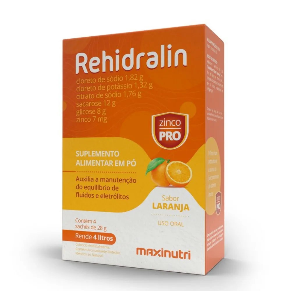 REHIDRALIN LAR PO 4ENV 28G