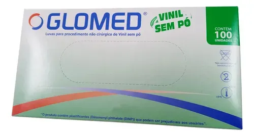 LUVA PROC GLOMED VIN G 100UN