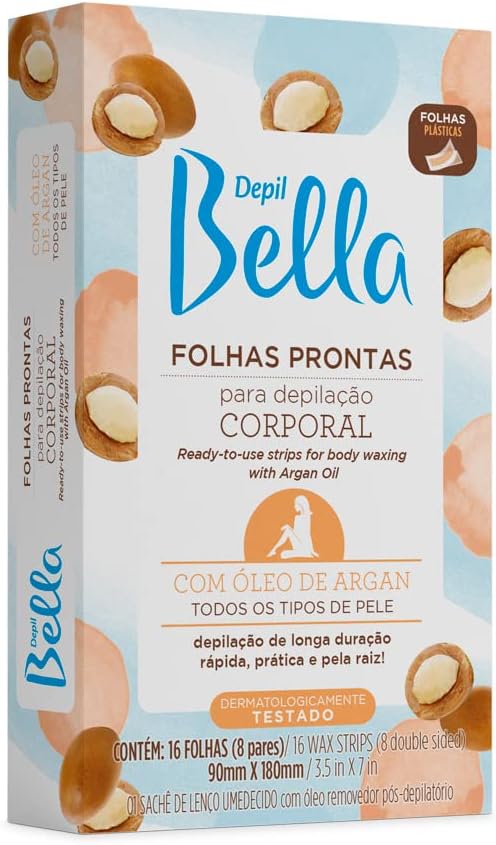 FOLHAS DEPIL BELLA OL ARG 16UN