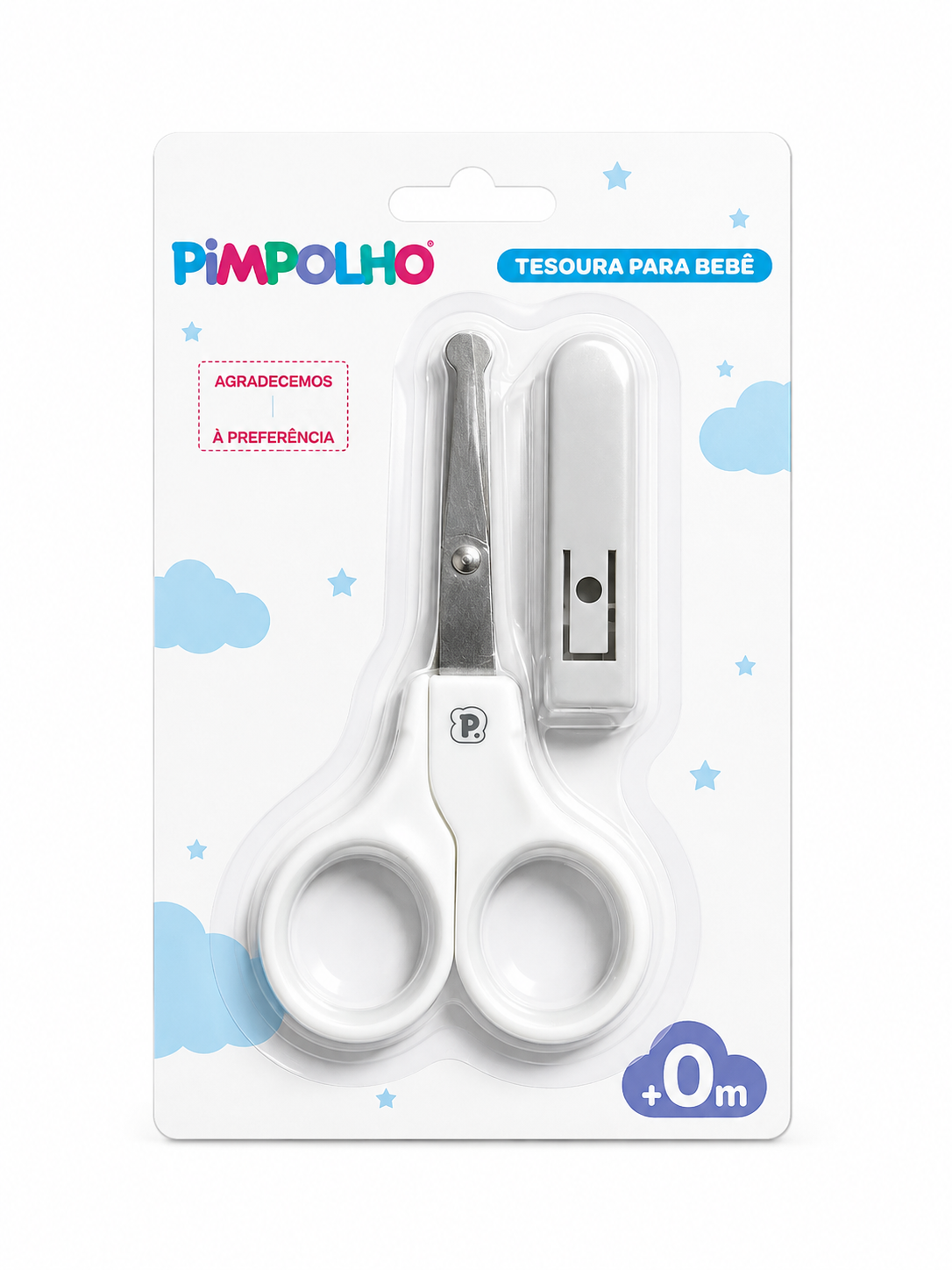 TESOURA PARA BEBE UNISSEX PIMP