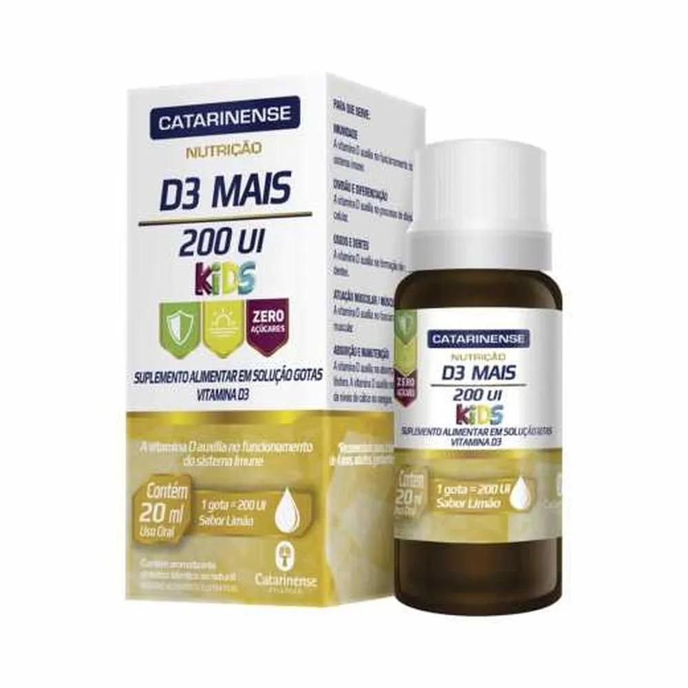 D3 MAIS 200UI KIDS GTS 20ML