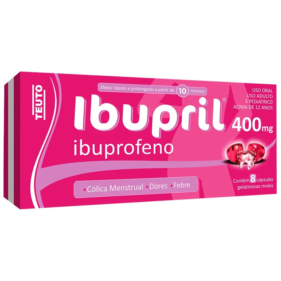 IBUPRIL 400MG 8CAP GEL