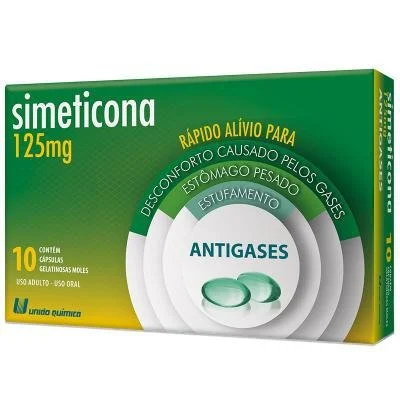 SIMETICONA 125MG 10CAP MOLE