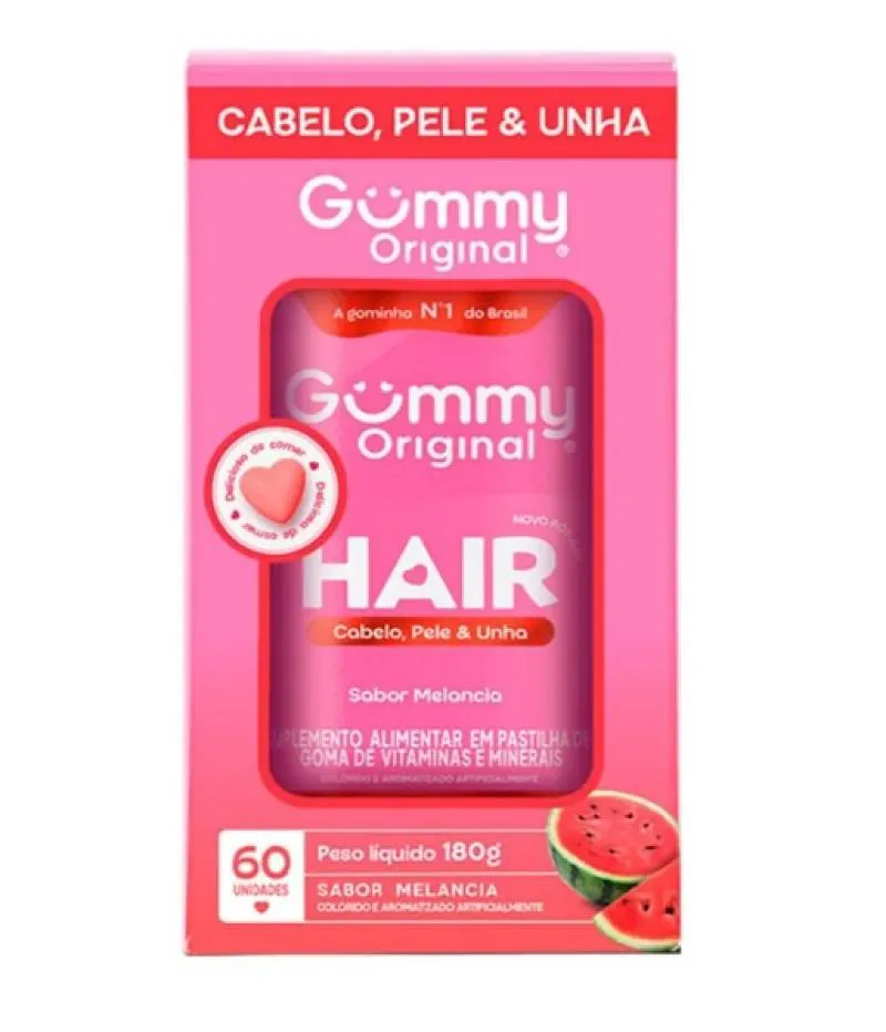 GUMMY HAIR VIT MELAN 60GOM