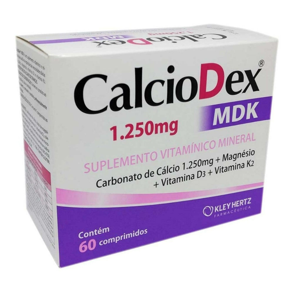 CALCIODEX MDK 1250MG 60CP