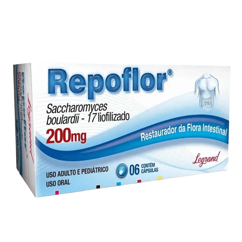 REPOFLOR 200MG 6CAP