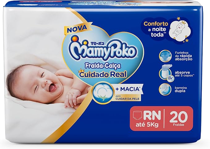 Fralda MamyPoko RN 20 unidades