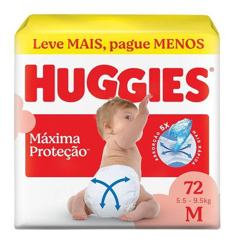 FR HUGGIES SUP CAR HIP M 72UN