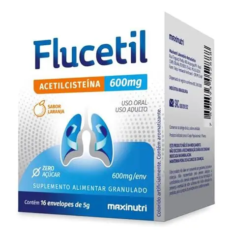 FLUCETIL 600MG 16ENV GRAN 5G