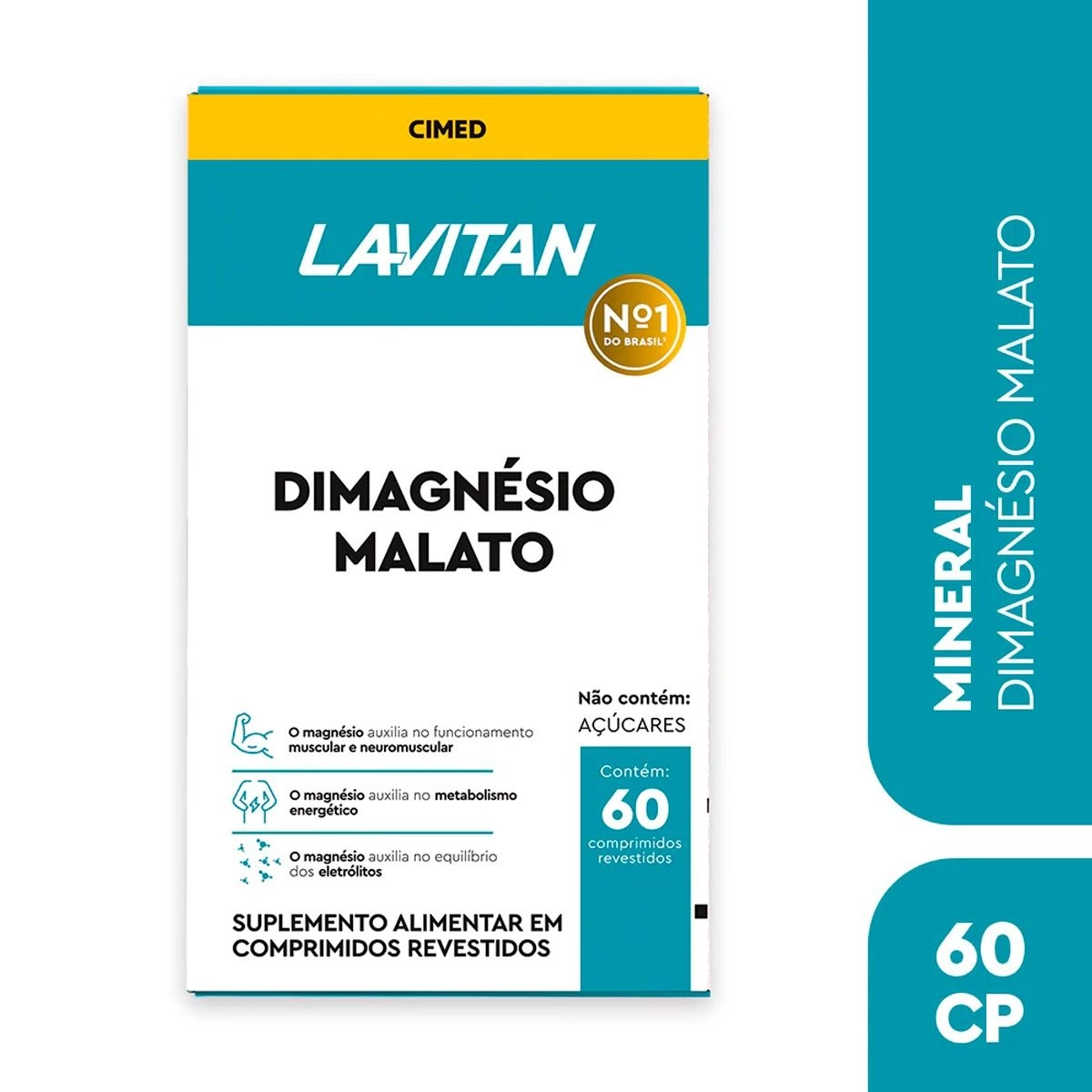 LAVITAN DIMAGNESIO MALATO 60CP