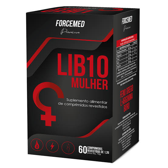 FORCEMED LIB 10 MULHER 60CAP