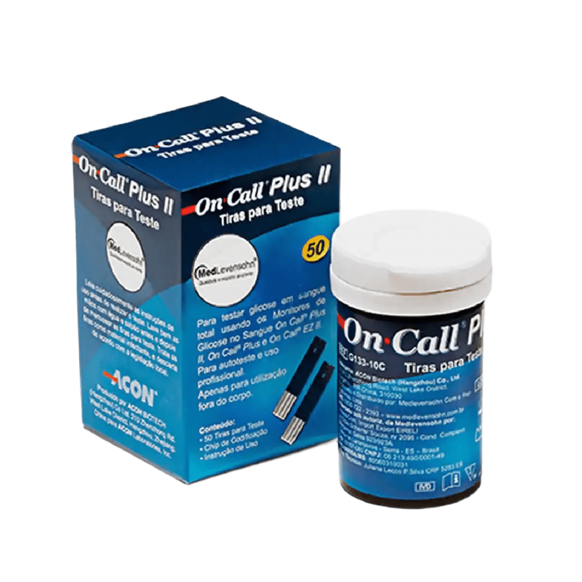 TIRAS ON CALL PLUS II 50UN