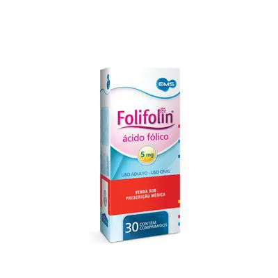 FOLIFOLIN 5MG 30CP