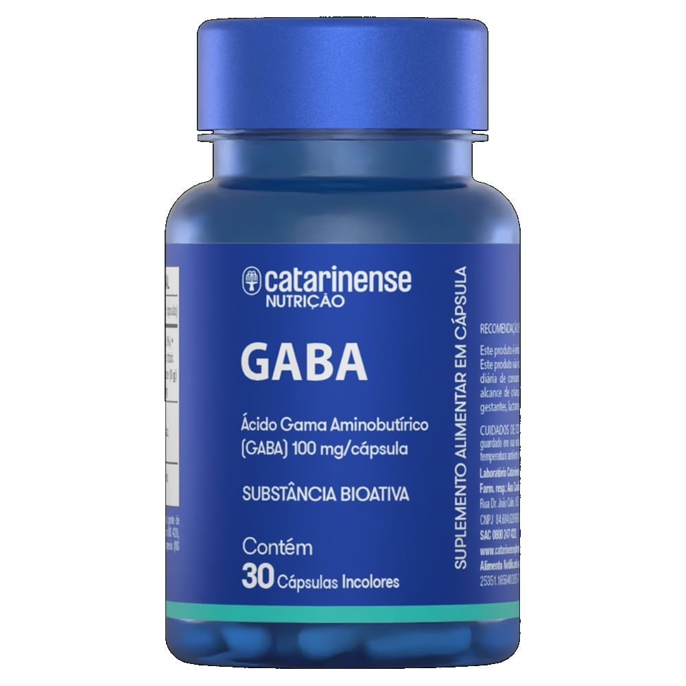 GABA ACIDO GAMA 100MG 30CAP