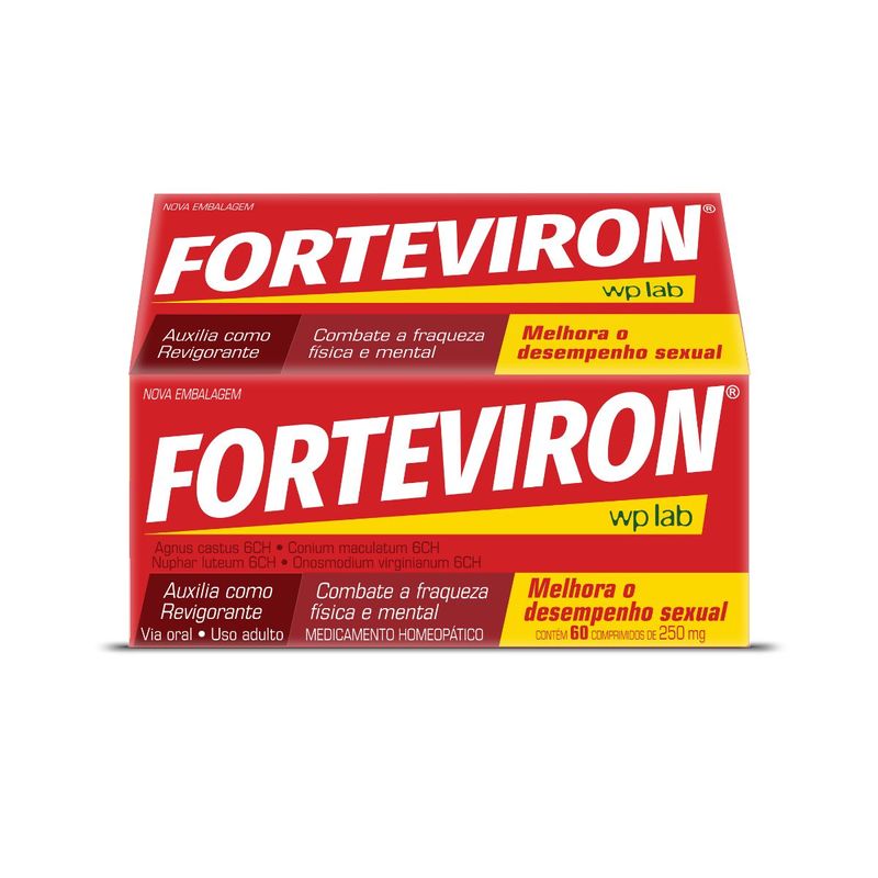 FORTEVIRON 250MG 60CP