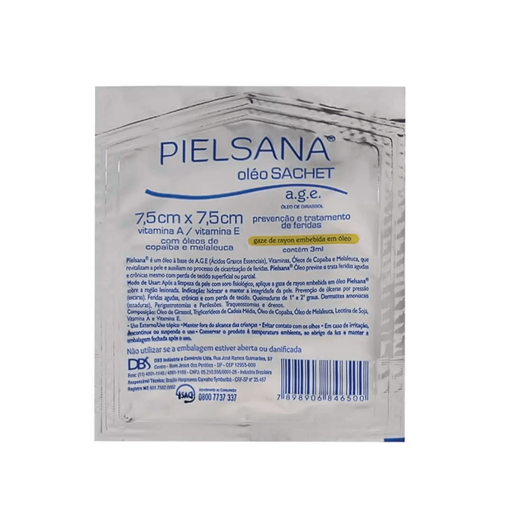 PIELSANA GAZE RAYO OL DERM 3ML