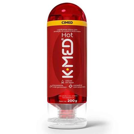 GEL LUB K-MED HOT 200ML