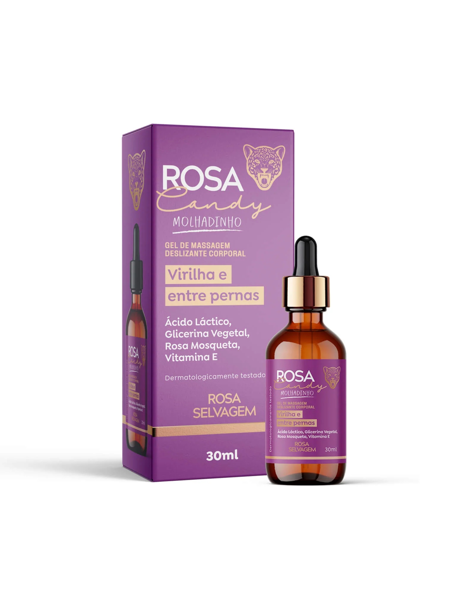 Rosa Candy Molhadinha