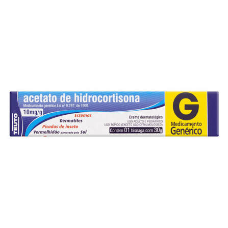 HIDROCORTISONA 10MG/G CR 30G