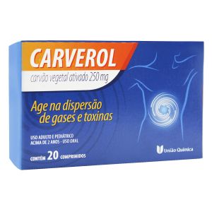 CARVEROL 250MG 20CP