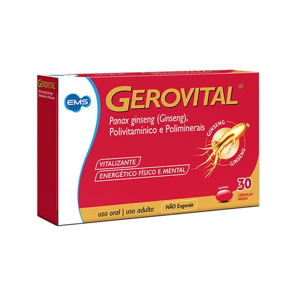 GEROVITAL 30CAP MOLE