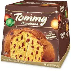 PANETTONE TOMMY GOTAS CHOC 400