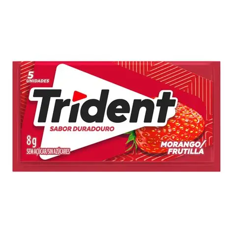 TRIDENT CHICLE MOR 8G