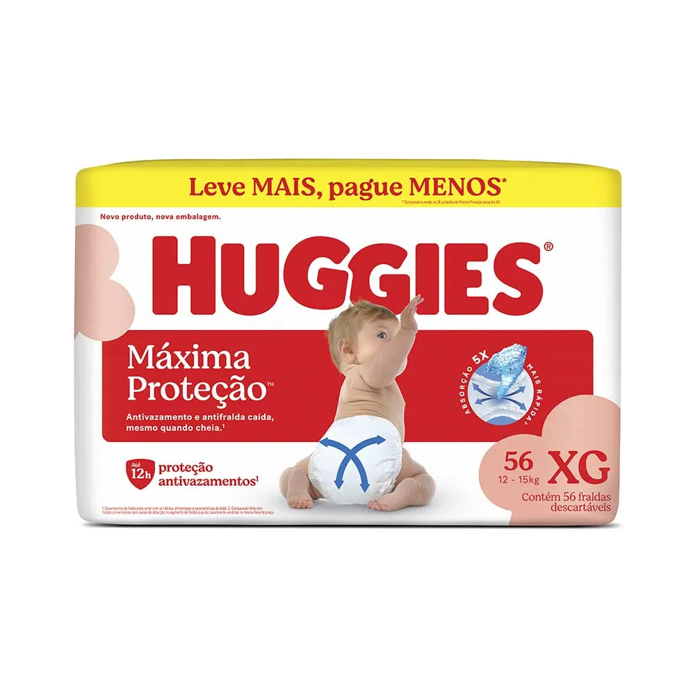 FR HUGGIES SUP CAR HIPER XG 56