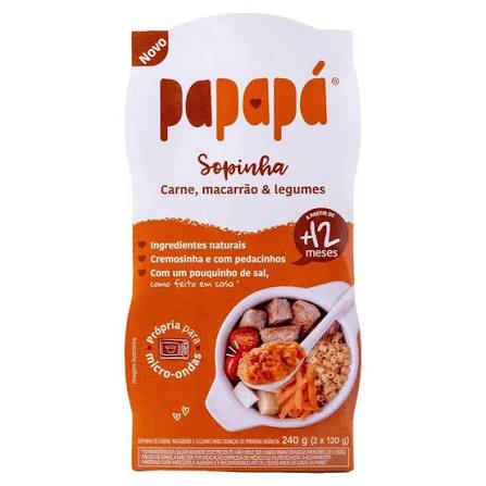 SOPINHA PAPAPA CA/MA/LE 240G