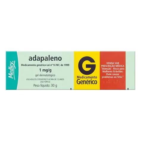 ADAPALENO 1MG/G GEL DERM 30G